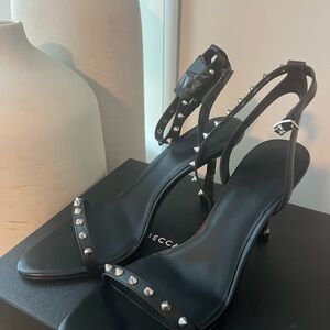 Rebecca Minkoff Studded Black Women's Shoes **NEVER WORN**